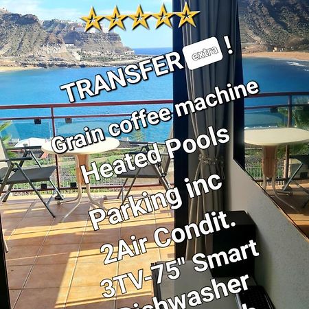 Deluxe 3 Rooms74M2,2Air Condit 2Tv Seaview On Amadores,2 Heatpools, Parking, 600 Mb,Dishwasher,2Lift,,3 Beaches Playa Del Cura  Extérieur photo