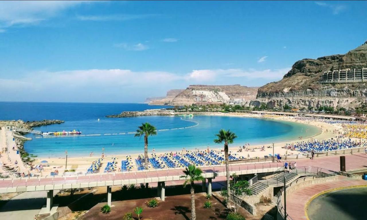 Deluxe 3 Rooms74M2,2Air Condit 2Tv Seaview On Amadores,2 Heatpools, Parking, 600 Mb,Dishwasher,2Lift,,3 Beaches Playa Del Cura  Extérieur photo