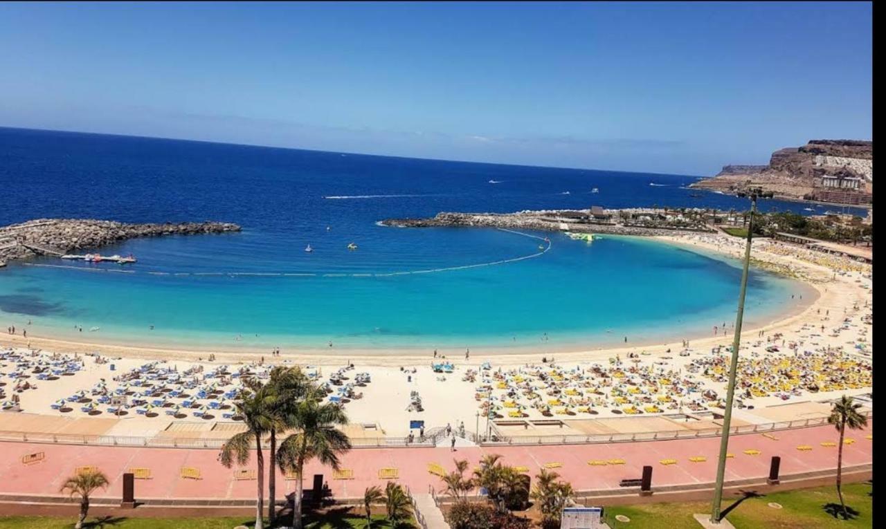 Deluxe 3 Rooms74M2,2Air Condit 2Tv Seaview On Amadores,2 Heatpools, Parking, 600 Mb,Dishwasher,2Lift,,3 Beaches Playa Del Cura  Extérieur photo