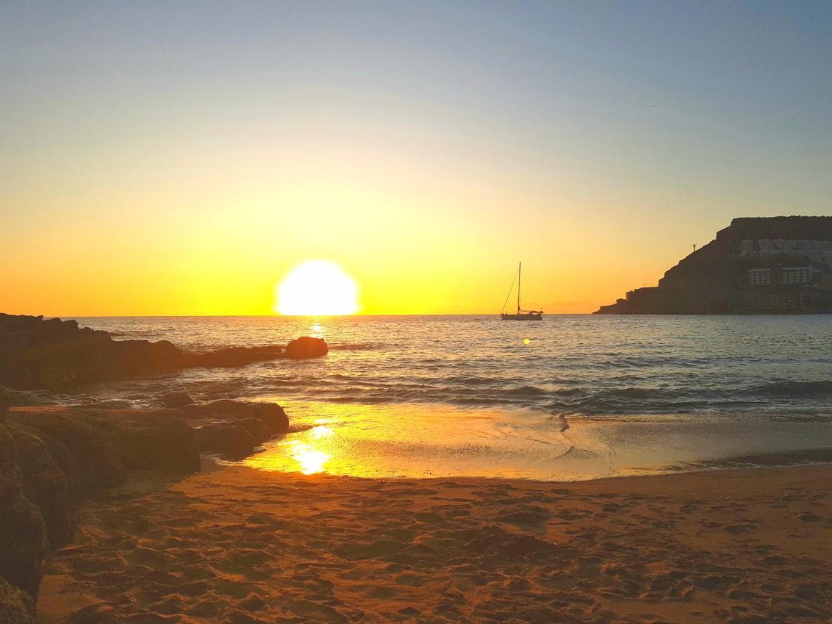 Deluxe 3 Rooms74M2,2Air Condit 2Tv Seaview On Amadores,2 Heatpools, Parking, 600 Mb,Dishwasher,2Lift,,3 Beaches Playa Del Cura  Extérieur photo